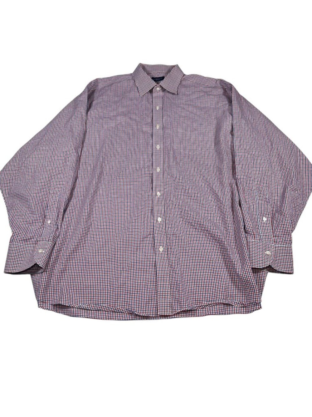 Proper Cloth Mens Plaid Button Up Long Sleeve Dress Shirt Size 2XL/3XL Preppy